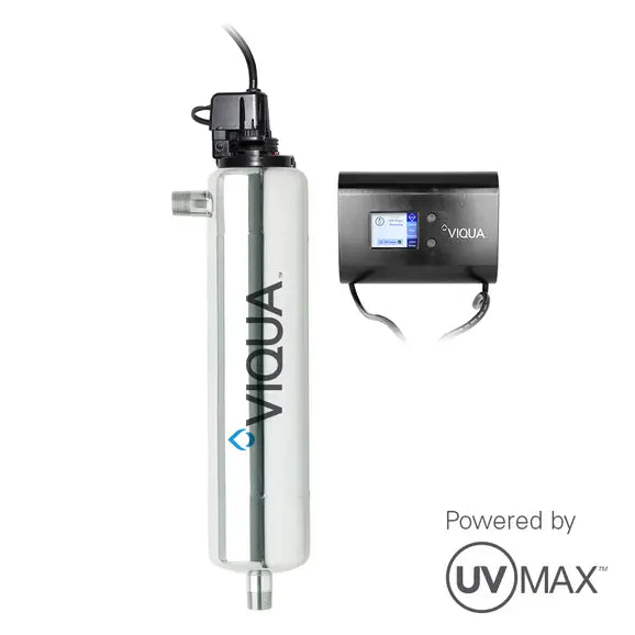 UVMax D4 Premium Whole Home UV Water Sterilization System w/ Interactive Full-Color LCD Controller