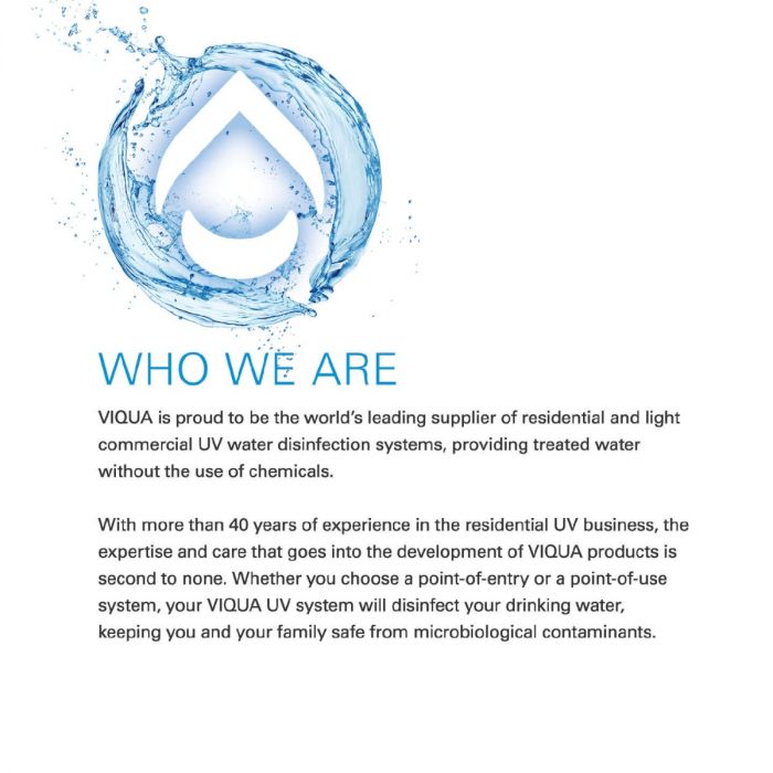 UVMax D4 Premium Whole Home UV Water Sterilization System w/ Interactive Full-Color LCD Controller